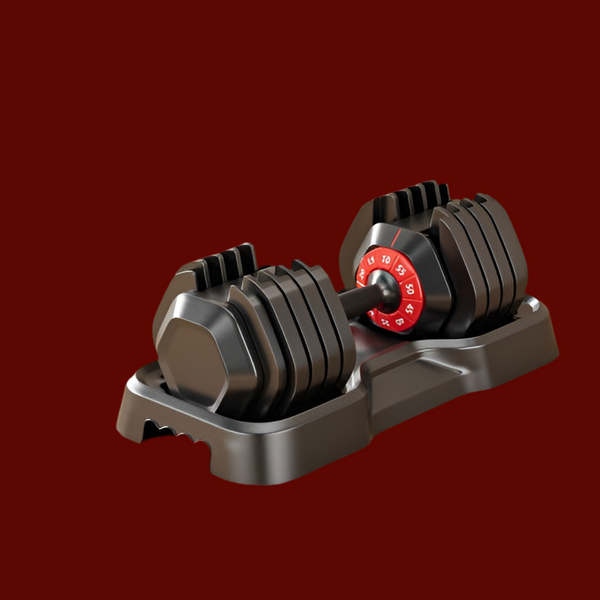 Adjustable Dumbbell Set, 10 In 1 Free Dumbbell For Men And Women, Black Dumbbell For Home Gym, Full Body Workout Fitness, Fast Adjust By Turning Handle 10 Gears55 LB