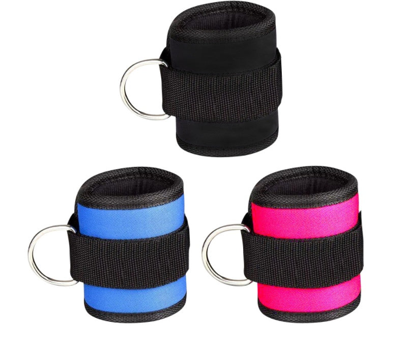 🔥 Adjustable D-Ring Ankle Strap – Maximize Leg Day Power & Resistance Training (1/2PCS)