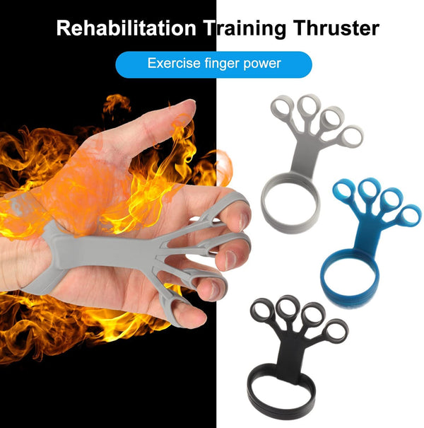Relieve Pain & Build Strength – The Ultimate Silicone Hand Grip Trainer!”
