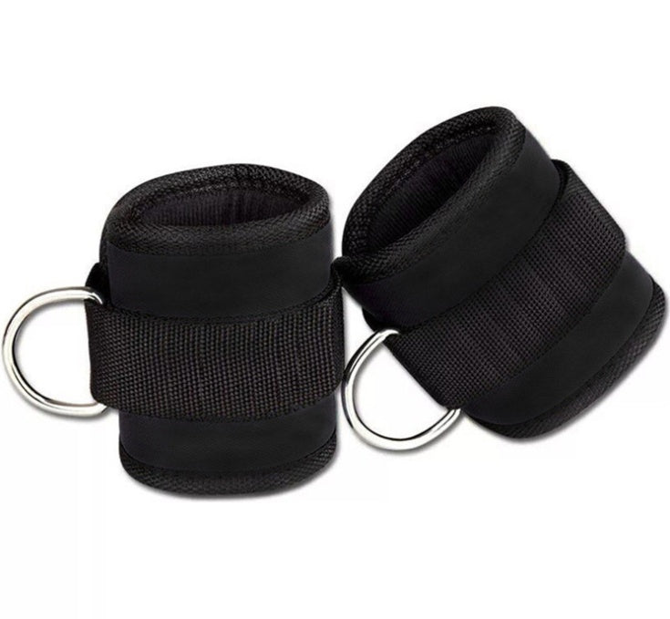 🔥 Adjustable D-Ring Ankle Strap – Maximize Leg Day Power & Resistance Training (1/2PCS)