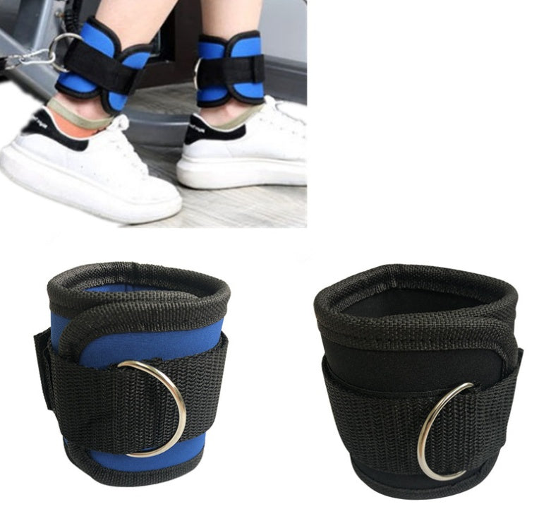 🔥 Adjustable D-Ring Ankle Strap – Maximize Leg Day Power & Resistance Training (1/2PCS)