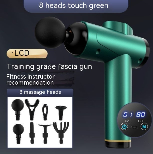 Pro-Level Muscle Massage Gun – Silent Power for Total Body Relief