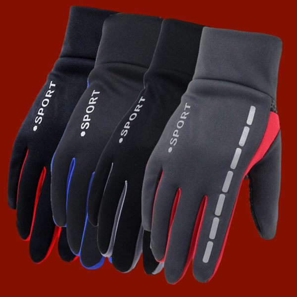 Outdoor Driving Men's Sports Fitness Autumn And Winter Cycling Gloves