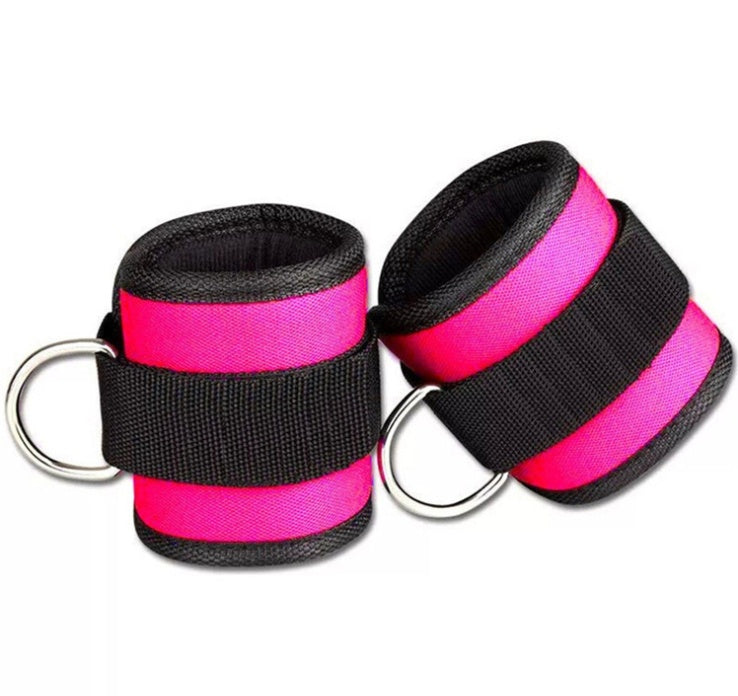 🔥 Adjustable D-Ring Ankle Strap – Maximize Leg Day Power & Resistance Training (1/2PCS)